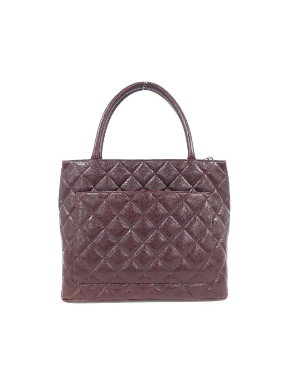 Chanel Vintage Bag Handbag Burgundy